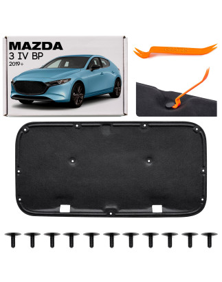 MAZDA 3 IV BP 2019+ PANNELLO FONOASSORBENTE COFANO BCJH56681 (Cod. AP-55833_A4x4)