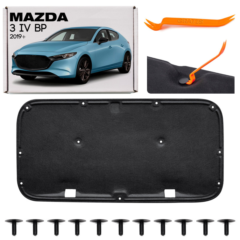 MAZDA 3 IV BP 2019+ PANNELLO FONOASSORBENTE COFANO BCJH56681 (Cod. AP-55833_A4x4)