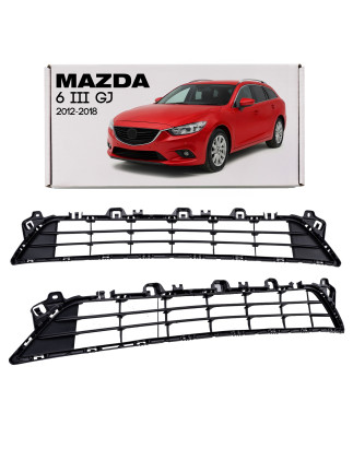 MAZDA 6 III GJ 2012-2018 PRIMA SECONDO RESTYLING GRIGLIA ANTERIORE PARAURTI GHP9501T1 (Cod. AP-55835