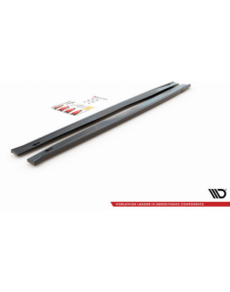 Diffusori minigonne Abarth 124 Spider  (Cod. M-FI-124-1-AB-SD2G)