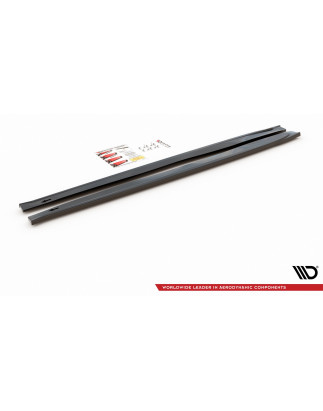 Diffusori minigonne Abarth 124 Spider  (Cod. M-FI-124-1-AB-SD2G)