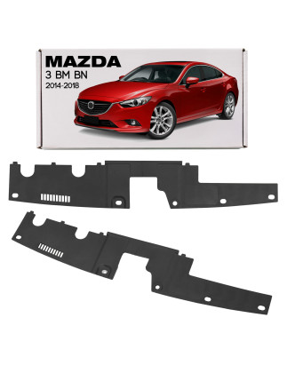 MAZDA 3 III BM BN 2014-2018 PROTEZIONE SUPERIORE PANNELLO FRONTALE ANTERIORE BKC3501A1 (Cod. AP-5586