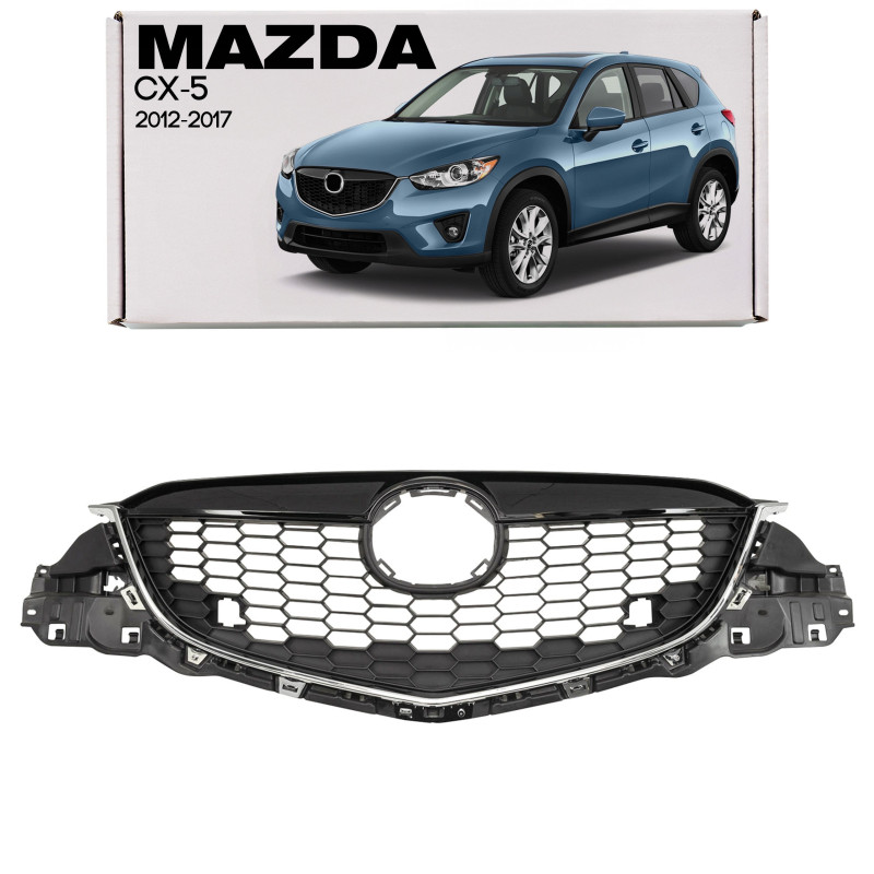 MAZDA CX-5 E 2012-2017 MASCHERINA ANTERIORE CON CROMATA CON CORNICE KD4550710E (Cod. AP-55876_A4x4)