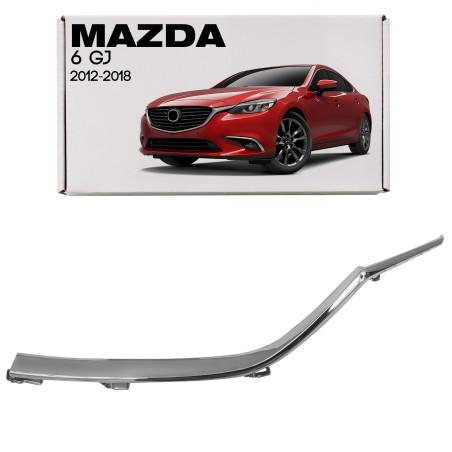 MAZDA 6 III GJ 2012-2018 CROMATA MODANATURA MASCHERINA SINISTRA GHP9507K1C (Cod. AP-55891_A4x4)