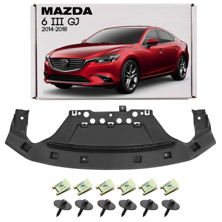 MAZDA 6 III GJ 2014-2018 DOPO IL PRIMO RESTYLING PROTEZIONE PIASTRA PER ANTERIORE PARAURTI CON KIT V
