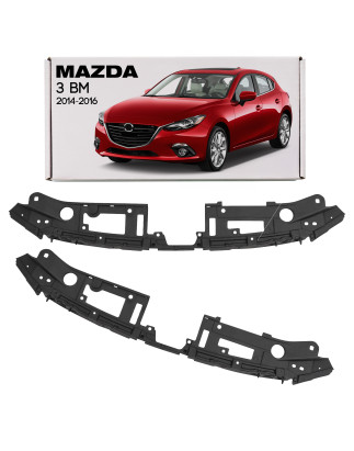 MAZDA 3 III BM 2014-2016 PRE-RESTYLING SUPERIORE PROTEZIONE PANNELLO FRONTALE ANTERIORE BJS750717A (