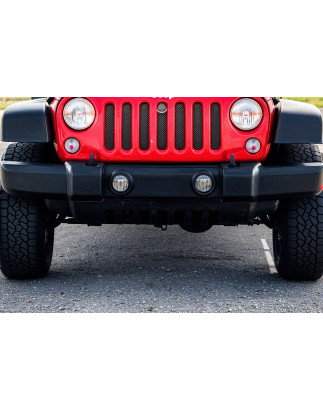 JEEP WRANGLER JK 2007-2018 FENDINEBBIA LED ANTERIORI 4" 40W (Cod. AP-55947_A4x4)