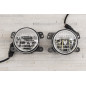 JEEP WRANGLER JK 2007-2018 FENDINEBBIA LED ANTERIORI 4" 40W (Cod. AP-55947_A4x4)