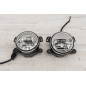 JEEP WRANGLER JK 2007-2018 FENDINEBBIA LED ANTERIORI 4" 40W (Cod. AP-55947_A4x4)