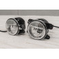 JEEP WRANGLER JK 2007-2018 FENDINEBBIA LED ANTERIORI 4" 40W (Cod. AP-55947_A4x4)