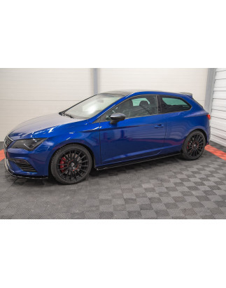 Diffusori minigonne Seat Leon Cupra / FR SC Mk3 / Mk3 FL (Cod. M-SE-LE-3-CU-3D-SD1G)