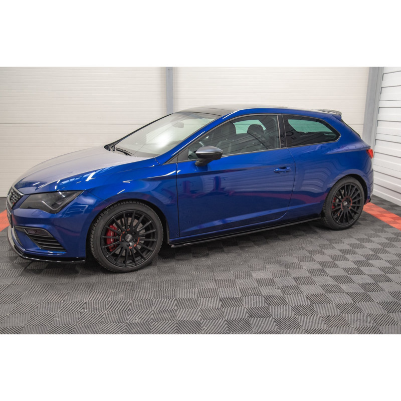 Diffusori minigonne Seat Leon Cupra / FR SC Mk3 / Mk3 FL (Cod. M-SE-LE-3-CU-3D-SD1G)