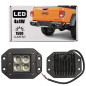 FARO DA LAVORO IN PARAURTI LUCE FOCALIZZANTI 4XLED 16W 1500 LUMEN (Cod. AP-55962_A4x4)