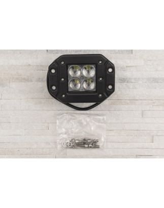 FARO DA LAVORO IN PARAURTI LUCE FOCALIZZANTI 4XLED 16W 1500 LUMEN (Cod. AP-55962_A4x4)