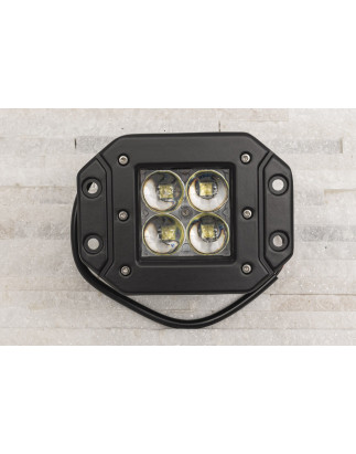 FARO DA LAVORO IN PARAURTI LUCE FOCALIZZANTI 4XLED 16W 1500 LUMEN (Cod. AP-55962_A4x4)
