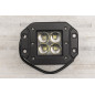 FARO DA LAVORO IN PARAURTI LUCE FOCALIZZANTI 4XLED 16W 1500 LUMEN (Cod. AP-55962_A4x4)
