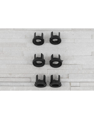 JEEP WRANGLER JL 2018+ SUPPORTI SENSORI PDC 6 PZ. (Cod. AP-55999_A4x4)