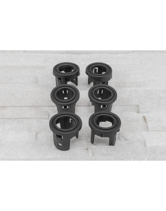 JEEP WRANGLER JL 2018+ SUPPORTI SENSORI PDC 6 PZ. (Cod. AP-55999_A4x4)