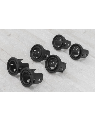 JEEP WRANGLER JL 2018+ SUPPORTI SENSORI PDC 6 PZ. (Cod. AP-55999_A4x4)
