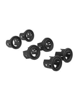 JEEP WRANGLER JL 2018+ SUPPORTI SENSORI PDC 6 PZ. (Cod. AP-55999_A4x4)