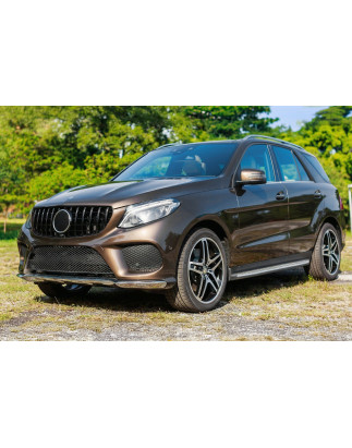 MERCEDES GLE W166 2015-2019 MASCHERINA CON TELECAMERA GT PANAMERICANA NERO (Cod. AP-56008_A4x4)