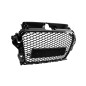 AUDI A3 8V 2013-2016 PRE-RESTYLING MASCHERINA RADIATORE MASCHERINA KIT ESTETICO PER S3 NERO + PDC (C