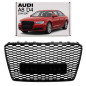 AUDI A8 D4 2014-2017 RESTYLING MASCHERINA RADIATORE MASCHERINA KIT ESTETICO PER S8 NERO + PDC (Cod. 