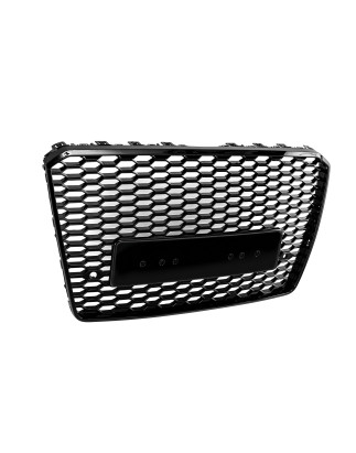 AUDI A8 D4 2014-2017 RESTYLING MASCHERINA RADIATORE MASCHERINA KIT ESTETICO PER S8 NERO + PDC (Cod. 