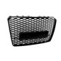 AUDI A8 D4 2014-2017 RESTYLING MASCHERINA RADIATORE MASCHERINA KIT ESTETICO PER S8 NERO + PDC (Cod. 