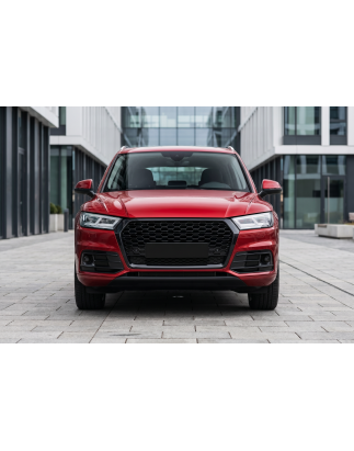 AUDI Q5 80A FY 2017-2020 PRE-RESTYLING MASCHERINA RADIATORE MASCHERINA KIT ESTETICO SQ5 NERO + PDC (
