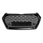 AUDI Q5 80A FY 2017-2020 PRE-RESTYLING MASCHERINA RADIATORE MASCHERINA KIT ESTETICO SQ5 NERO + PDC (