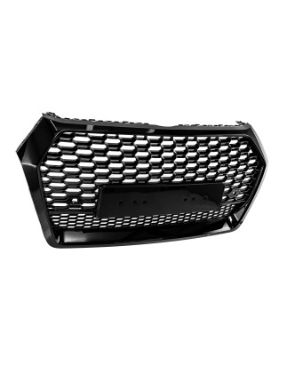 AUDI Q5 80A FY 2017-2020 PRE-RESTYLING MASCHERINA RADIATORE MASCHERINA KIT ESTETICO SQ5 NERO + PDC (