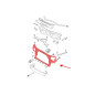 AUDI A8 / S8 D4 2010-2018 CALANDRA FRONTALE RINFORZO FRONTALE 4H0805594E (Cod. AP-56056_A4x4)
