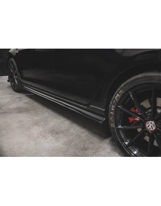 Diffusori minigonne Volkswagen Golf GTI TCR  Mk7  (Cod. M-VW-GO-7F-GTI-TCR-SD1G)