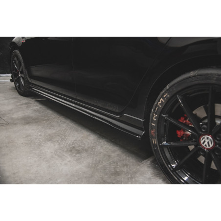 Diffusori minigonne Volkswagen Golf GTI TCR  Mk7  (Cod. M-VW-GO-7F-GTI-TCR-SD1G)