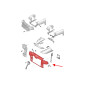 VW TOUAREG E 2002-2010 CALANDRA FRONTALE RINFORZO FRONTALE 7L0805594R (Cod. AP-56071_A4x4)