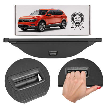 VOLKSWAGEN TIGUAN II ALLSPACE 2016-2024 CAPPELLIERA COPRIBAGAGLI NERA 5NN867871 (Cod. AP-56146_A4x4)