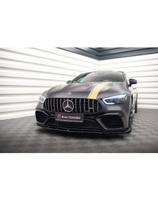 SPLITTER ANTERIORE V.2 Mercedes-AMG GT 63S 4 Door Coupe Aero X290 (Cod. M-ME-GT-4D-AMG-FD2G)