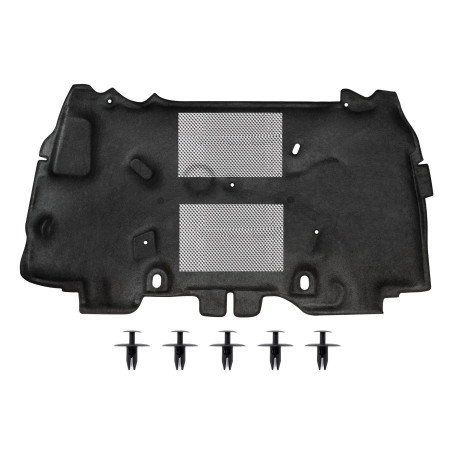 JEEP WRANGLER JK 2007-2018 PANNELLO FONOASSORBENTE COFANO 55361338AO (Cod. AP-56152_A4x4)