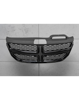 DODGE JOURNEY E 2008-2020 MASCHERINA ANTERIORE MASCHERINA RADIATORE NERO LUCIDO 5NB56TZZAA (Cod. AP-