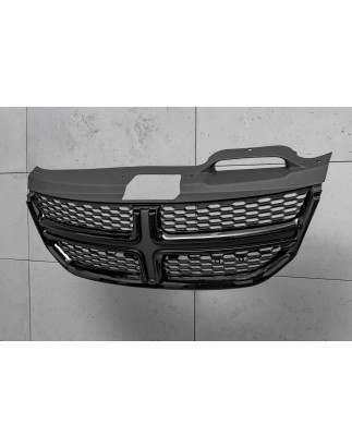 DODGE JOURNEY E 2008-2020 MASCHERINA ANTERIORE MASCHERINA RADIATORE NERO LUCIDO 5NB56TZZAA (Cod. AP-