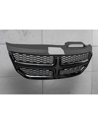 DODGE JOURNEY E 2008-2020 MASCHERINA ANTERIORE MASCHERINA RADIATORE NERO LUCIDO 5NB56TZZAA (Cod. AP-