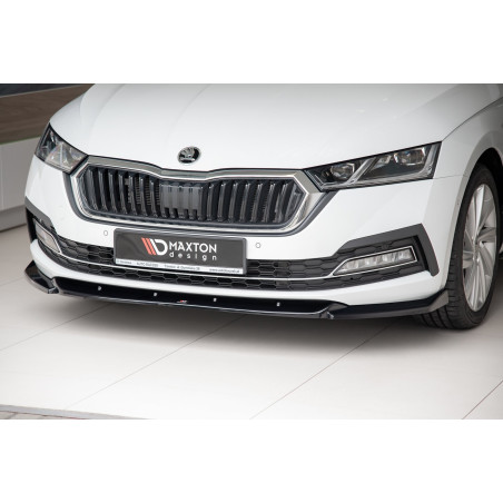 SPLITTER ANTERIORE V.1 Skoda Octavia Mk4 (Cod. M-SK-OC-4-FD1G)
