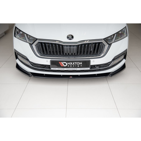SPLITTER ANTERIORE V.1 Skoda Octavia Mk4 (Cod. M-SK-OC-4-FD1G)