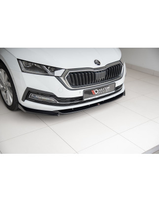 SPLITTER ANTERIORE V.1 Skoda Octavia Mk4 (Cod. M-SK-OC-4-FD1G)