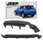 JEEP GRAND CHEROKEE IV WK2 2010-2021 SPOILER POSTERIORE PARAURTI SINGOLO SCARICO 68111467AA (Cod. AP