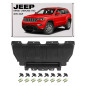 JEEP GRAND CHEROKEE IV WK2 2010-2021 PIASTRA PER ANTERIORE PARAURTI PROTEZIONE MOTORE 3.6L CON KIT V