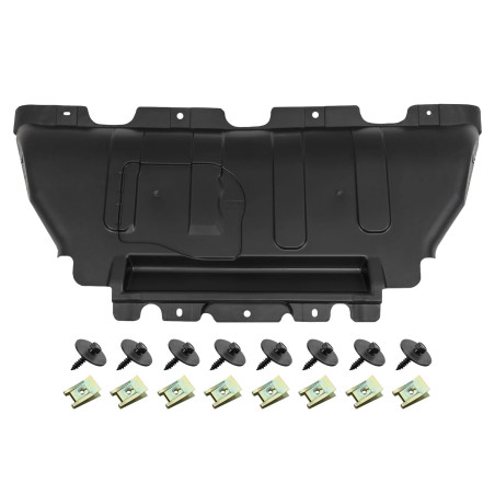 JEEP GRAND CHEROKEE IV WK2 2010-2021 PIASTRA PER ANTERIORE PARAURTI PROTEZIONE MOTORE 3.6L CON KIT V