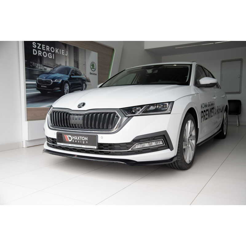 SPLITTER ANTERIORE V.2 Skoda Octavia Mk4 (Cod. M-SK-OC-4-FD2G)