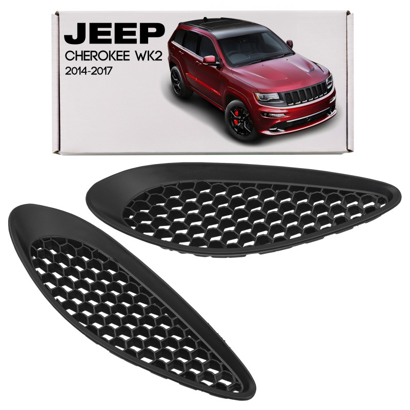 JEEP GRAND CHEROKEE IV WK2 2014-2017 SRT GRIGLIA PRESA ARIA COFANO DESTRA 68090698AB (Cod. AP-CD4D-7